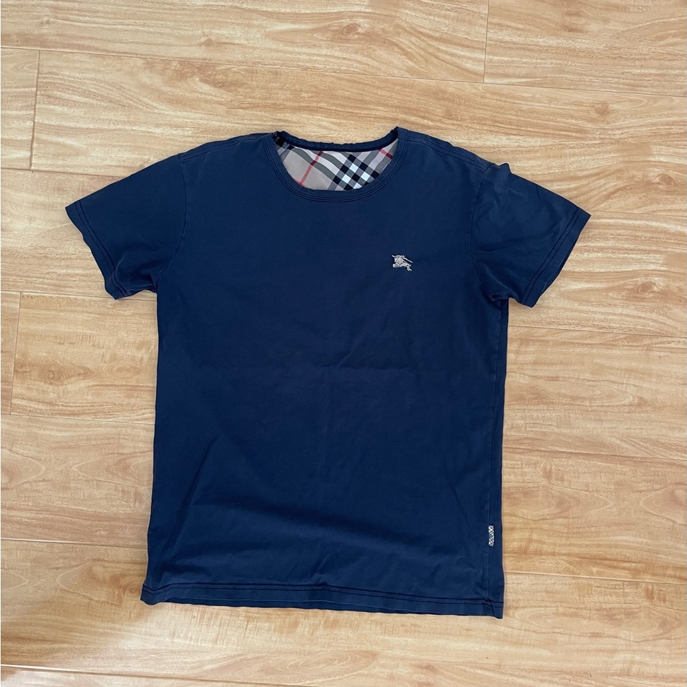 Burberry Navy Polo T-shirt